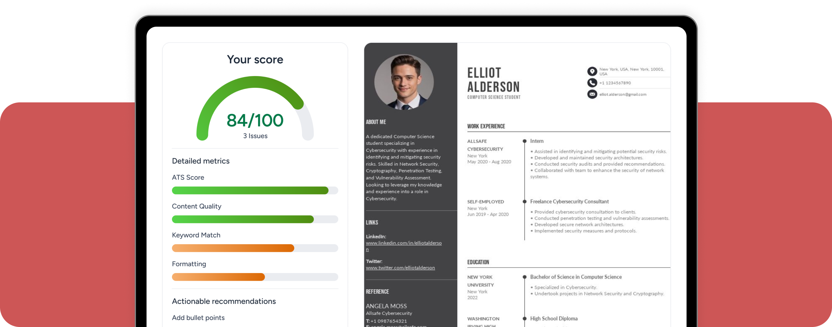 AI CV Reviewer illustration